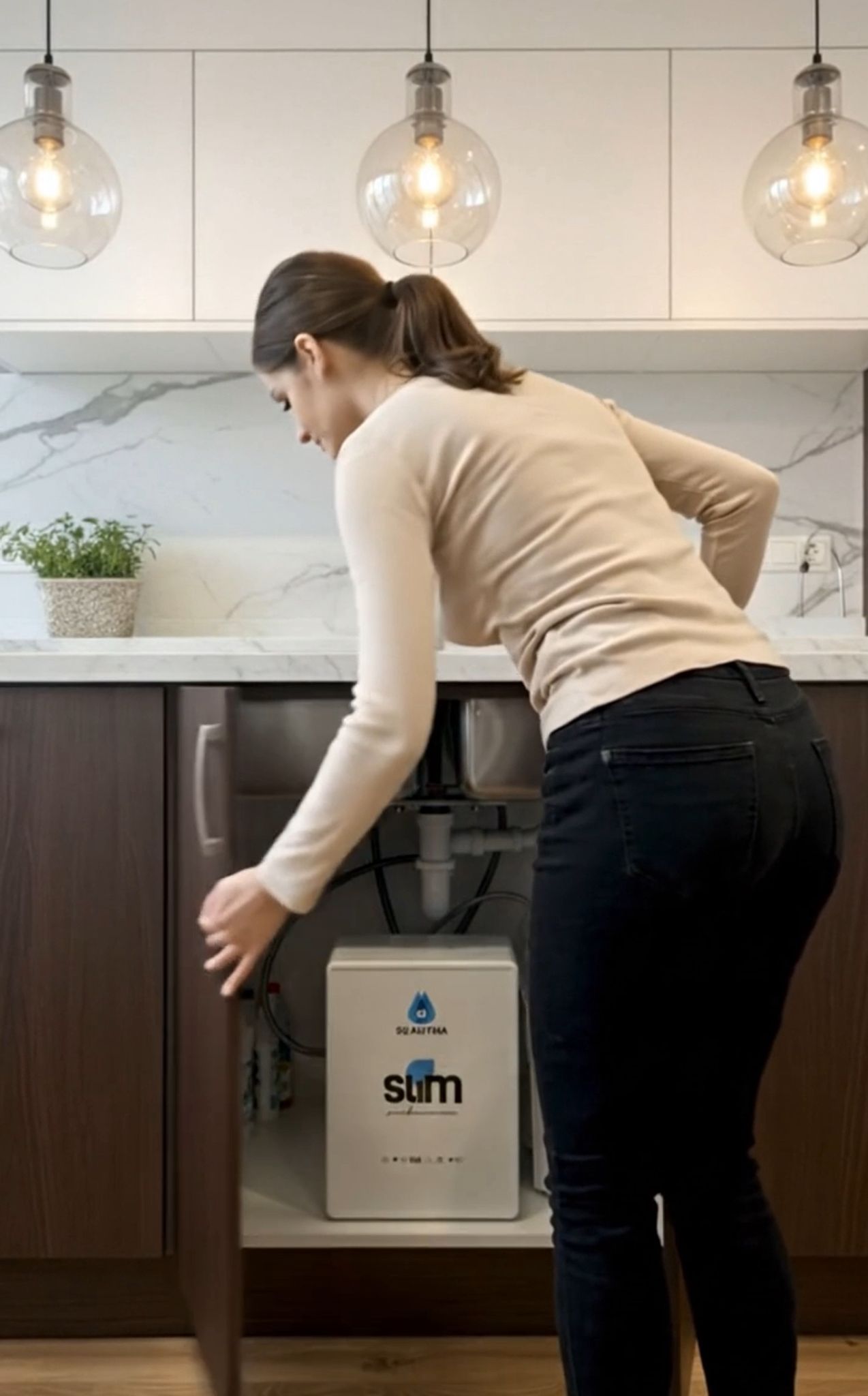 BiSU Slim Tezgah Altı Arıtma Cihazı